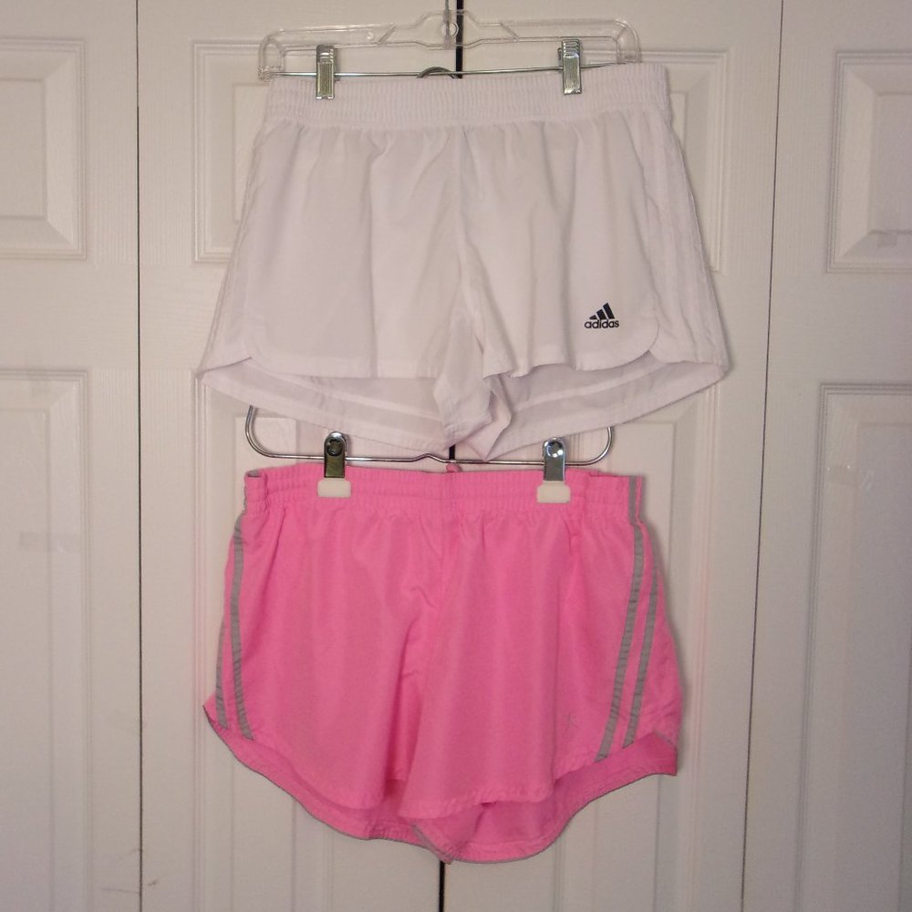 Adidas & Danskin Two pair of women's running shorts